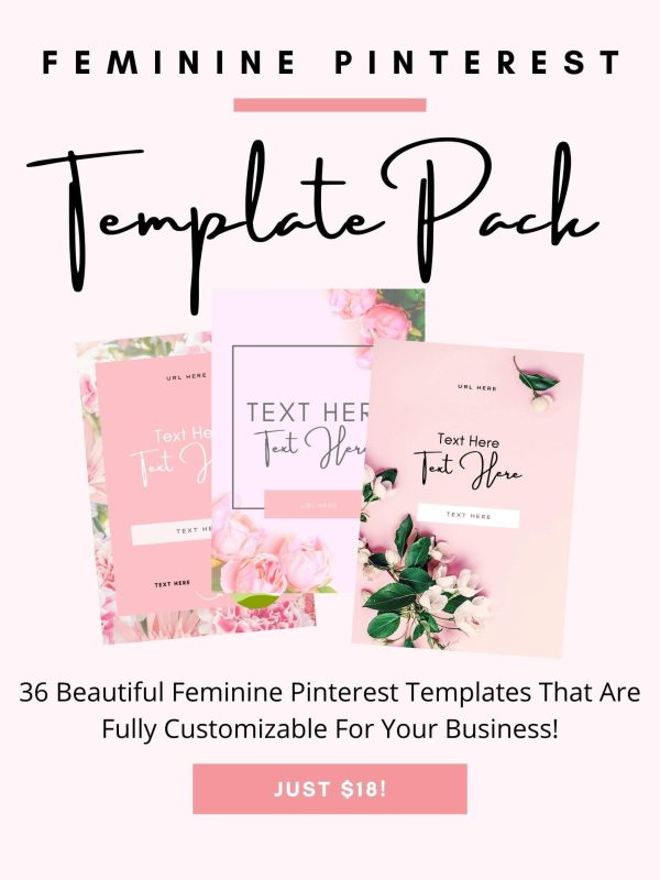 pinterest template pack advertisement